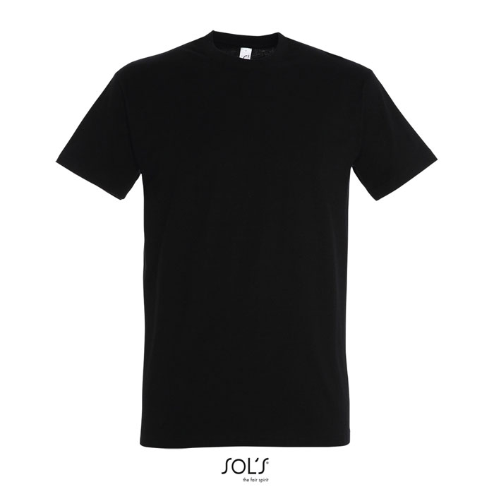 Tshirt homme publicitaire coton 190g - IMPERIAL noir profond
